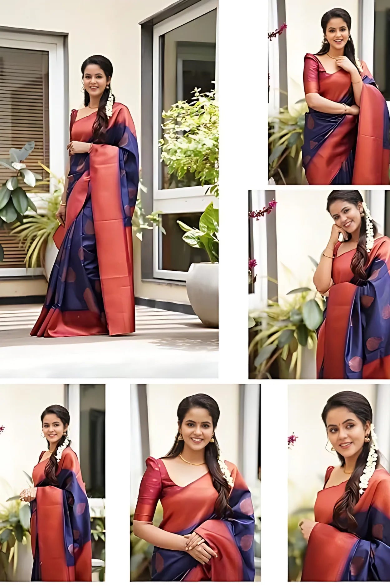 ZELZIS_Fashion_online_Shopping_Women_Dark_Blue_Solid_Premium_Jacquard_Sarees_With_Unstich_Blouse_Piece ZELZIS Fashion online Shopping Women Dark Blue Solid Premium Jacquard Sarees With Unstich Blouse Piece