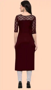 chic maroon kurtis perfect for any occasion